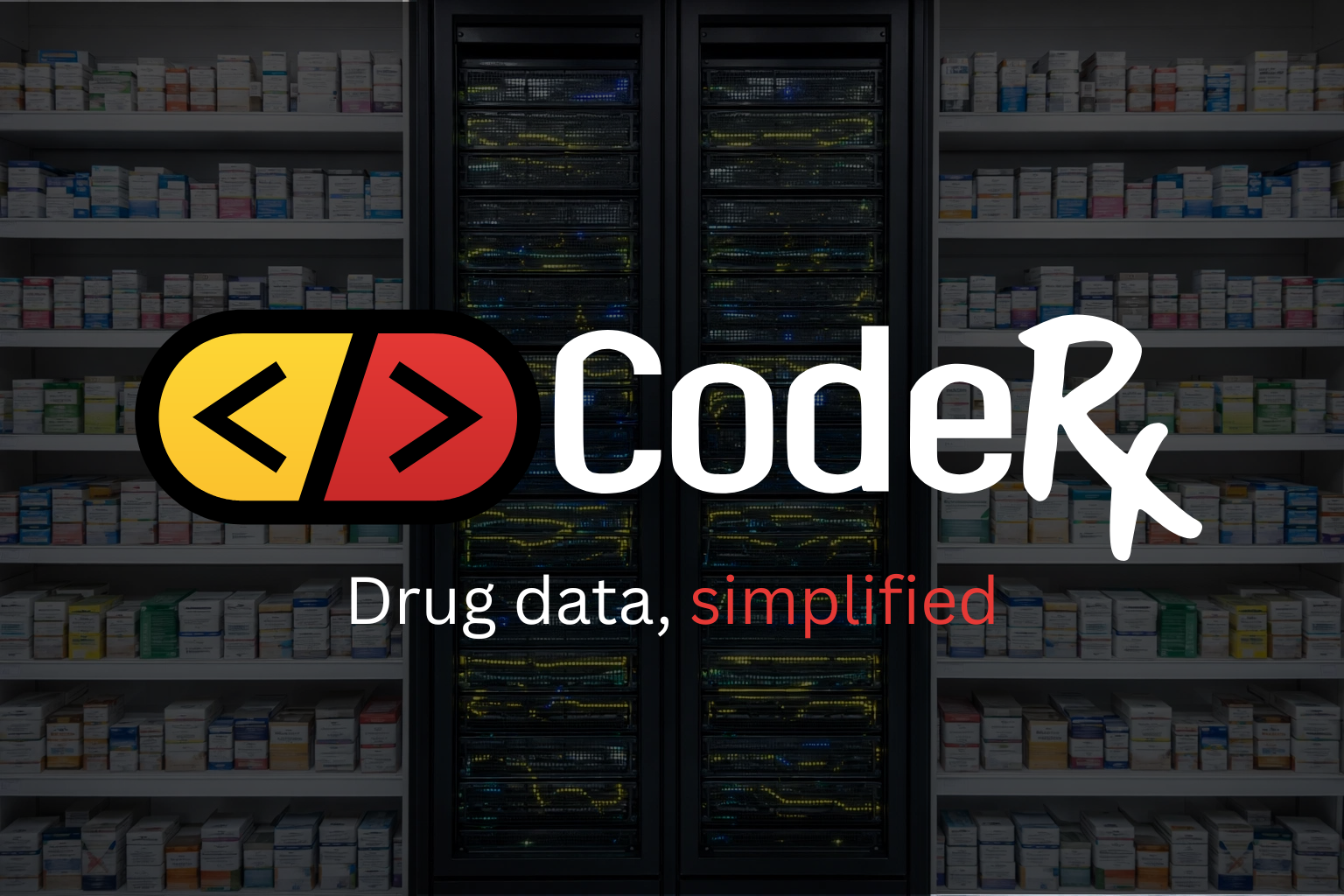 Pictured: a server pharm.